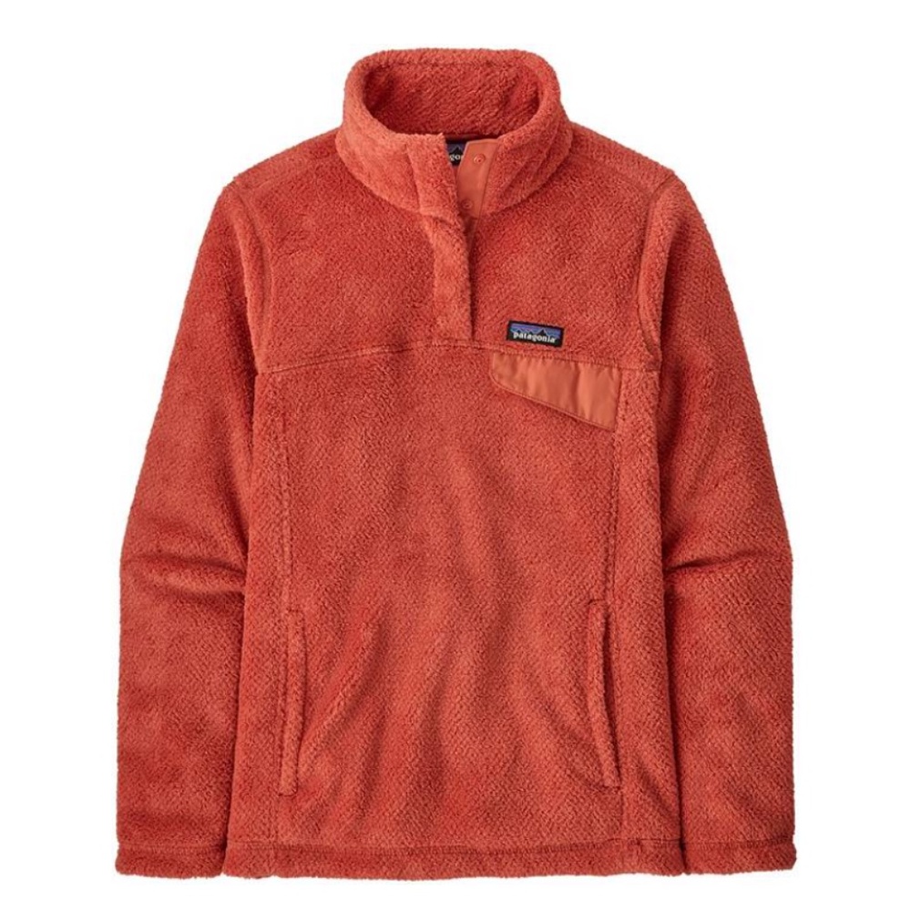 Patagonia Women's Re-tool Snap-T Pullover Fleece (Coral/Orange) XS